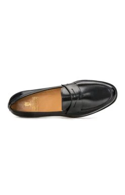 Leather Penny Loafer -Best Fashion Shoes Shop TA05414BLACK 1
