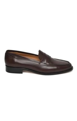 Leather Penny Loafer 28 Leather Penny Loafer -Best Fashion Shoes Shop TA05414DARKBROWN 1 1