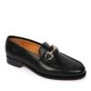 Leather Snaffle Loafer With Tape