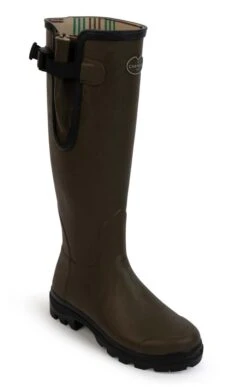 Ladies Cotton Lined Gusset Welly