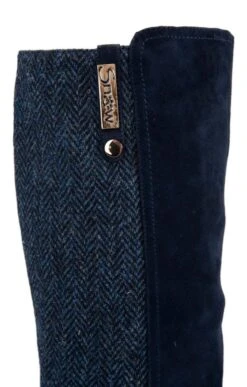 Ladies Roxburgh Long Boot -Best Fashion Shoes Shop TA11061NAVYSUEDE 2