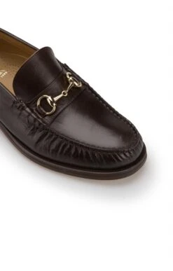 Bruar Snaffle Loafer -Best Fashion Shoes Shop TA13414DARKBROWNLEATHER 3