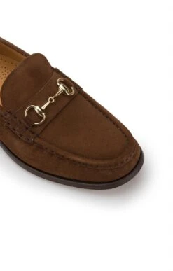 Bruar Snaffle Loafer -Best Fashion Shoes Shop TA13414MIDBROWNSUEDE 3