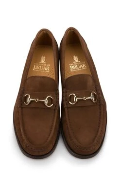 Bruar Snaffle Loafer -Best Fashion Shoes Shop TA13414MIDBROWNSUEDE 4