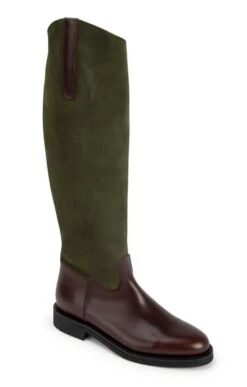 Ladies Suede/Leather Riding Boot