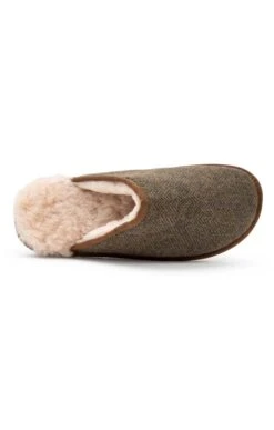 Men’s Shetland Tweed Mule Slippers -Best Fashion Shoes Shop TA16075LOVATHBONE 2