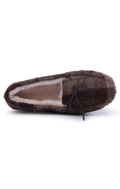 Men's Harris Tweed Moccasin Slippers 33 Men's Harris Tweed Moccasin Slippers -Best Fashion Shoes Shop TA16076CHESTNUTTTN 2