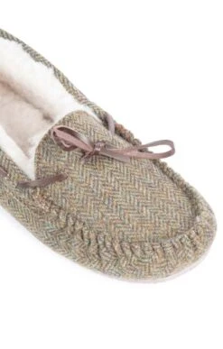 Men’s Shetland Tweed Moccasin Slippers 28 Men’s Shetland Tweed Moccasin Slippers -Best Fashion Shoes Shop TA16077LOVATHBONE 2