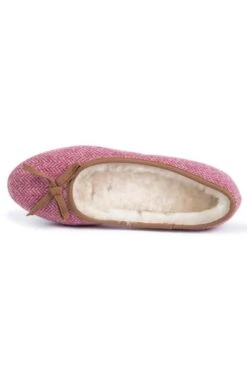 Ladies Tweed Pumps -Best Fashion Shoes Shop TA16079PINKHBONE 3