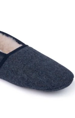 Men’s Tweed Slippers -Best Fashion Shoes Shop TA16080DENIMHBONE 1