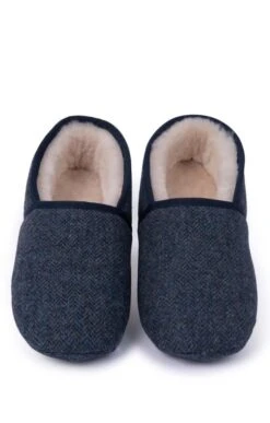 Men’s Tweed Slippers -Best Fashion Shoes Shop TA16080DENIMHBONE 4