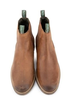 Mens Barbour Farsley Boot -Best Fashion Shoes Shop TA17101DARKTAN 4