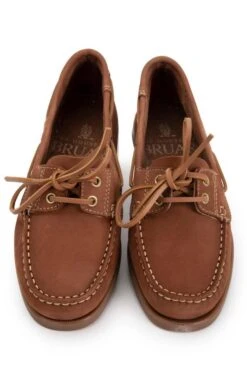 Ladies Nubuck Boat Shoe -Best Fashion Shoes Shop TA21061TAN 4