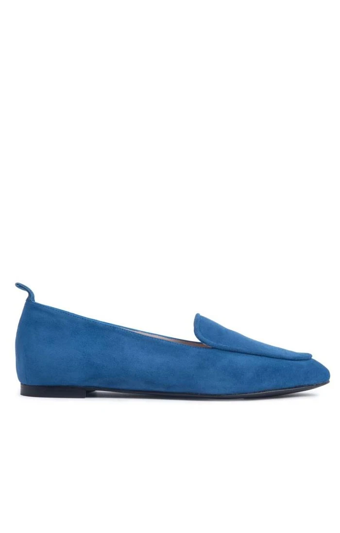 Ladies Suede Pointed Loafer 4 Ladies Suede Pointed Loafer - Image 2