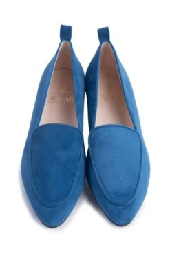 Ladies Suede Pointed Loafer 23 Ladies Suede Pointed Loafer -Best Fashion Shoes Shop TA21364DENIM 5