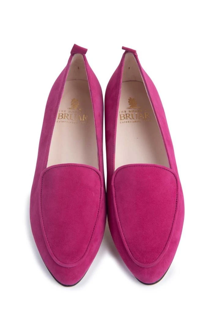 Ladies Suede Pointed Loafer 13 Ladies Suede Pointed Loafer - Image 11