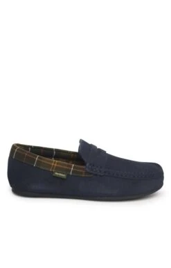 Men's Barbour Porterfield Slippers -Best Fashion Shoes Shop TA21412NAVY 1 1