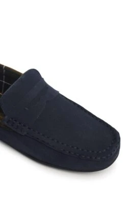 Men's Barbour Porterfield Slippers -Best Fashion Shoes Shop TA21412NAVY 2