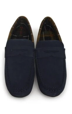 Men's Barbour Porterfield Slippers -Best Fashion Shoes Shop TA21412NAVY 4 1