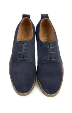 Ladies Lace Up Suede Shoe -Best Fashion Shoes Shop TA21451NAVY 4