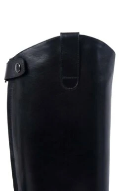 Ladies Classic Leather Tall Boot -Best Fashion Shoes Shop TA21453BLACK 4
