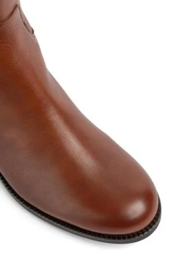 Ladies Classic Leather Tall Boot -Best Fashion Shoes Shop TA21453TAN 2