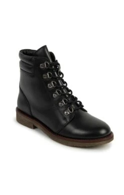 Ladies Leather Lace Up Boot