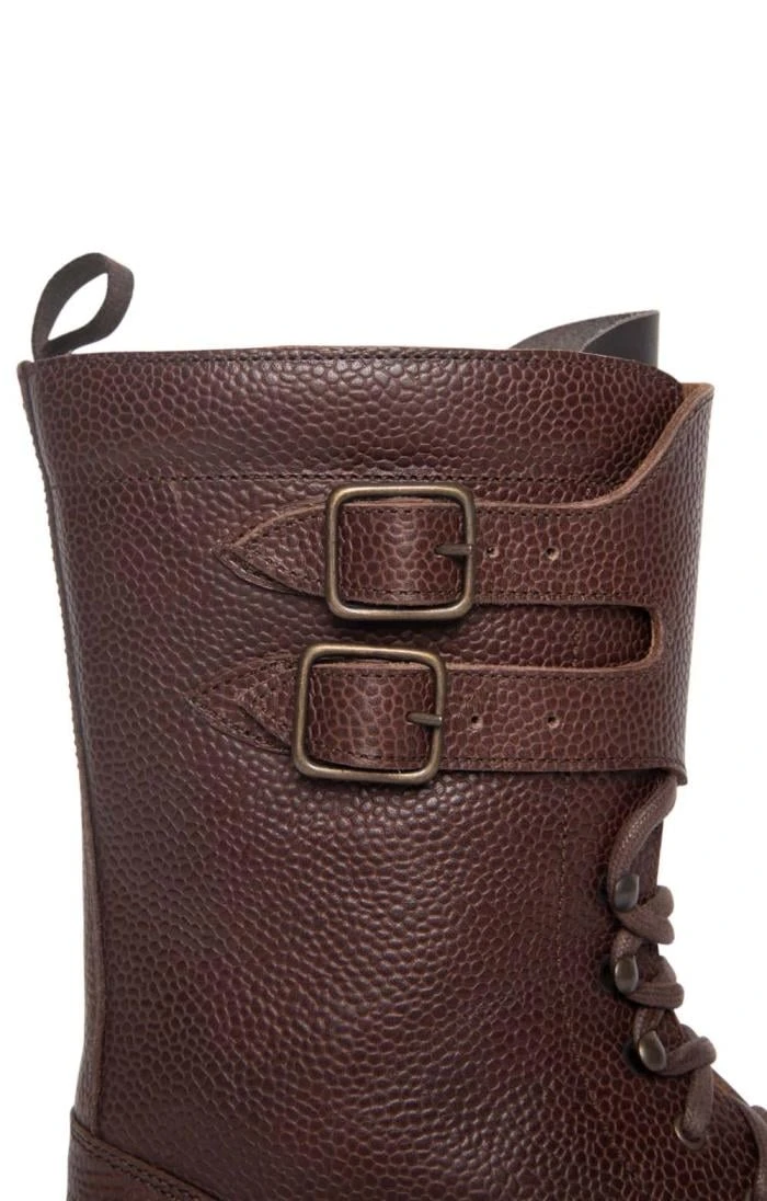 Mens's 3/4 Leather Buckle Boot 5 Mens's 3/4 Leather Buckle Boot - Image 3