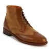 Mens's Leather/Suede Brogue Shoe -Best Fashion Shoes Shop TA21553DKBROWN