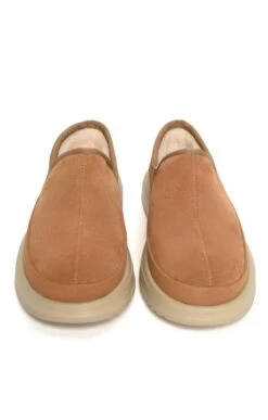 Men’s Sheepskin Sneakers -Best Fashion Shoes Shop TA22322CHESTNUTTAN 4