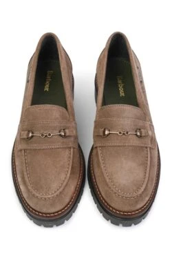 Ladies Barbour Brooke Loafers 21 Ladies Barbour Brooke Loafers -Best Fashion Shoes Shop TA22365TAUPE 4
