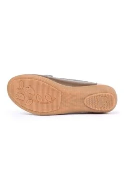 Ladies Multicoloured Moccasin -Best Fashion Shoes Shop TA22400COFFEESMOKECHOC 2