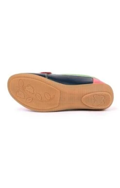 Ladies Multicoloured Moccasin -Best Fashion Shoes Shop TA22400DKBLUEWMALONAPPLE 2