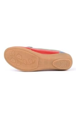 Ladies Multicoloured Moccasin -Best Fashion Shoes Shop TA22400REDDENIMAPPLE 2