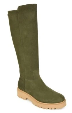 Ladies Chunky Sole Tall Boot