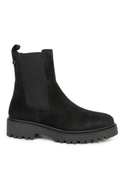 Ladies Chunky Sole Chelsea Boot -Best Fashion Shoes Shop TA22421BLACK 1