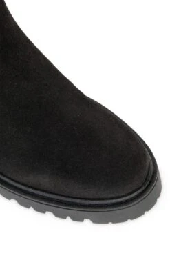 Ladies Chunky Sole Chelsea Boot -Best Fashion Shoes Shop TA22421BLACK 2 1