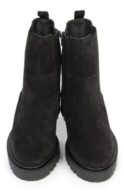 Ladies Chunky Sole Chelsea Boot -Best Fashion Shoes Shop TA22421BLACK 4 1