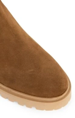 Ladies Chunky Sole Chelsea Boot -Best Fashion Shoes Shop TA22421TAN 2