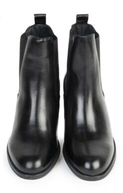 Ladies Leather Chelsea Boot 23 Ladies Leather Chelsea Boot -Best Fashion Shoes Shop TA22422BLACK 4