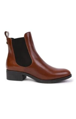 Ladies Leather Chelsea Boot 24 Ladies Leather Chelsea Boot -Best Fashion Shoes Shop TA22422COGNAC 1