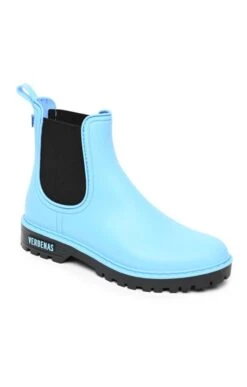 Ladies Short Wellingtons -Best Fashion Shoes Shop TA22450BLUE 1