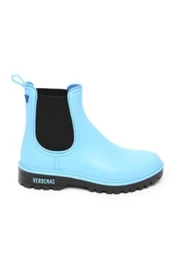 Ladies Short Wellingtons -Best Fashion Shoes Shop TA22450BLUE 2