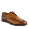 Men's Lace Up Leather Rim Shoe -Best Fashion Shoes Shop TA22462COGNAC