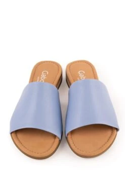 Ladies Gabor Leather Mules -Best Fashion Shoes Shop TA22507LTBLUE 4