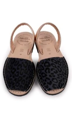 Ladies Animal Sandals -Best Fashion Shoes Shop TA22527GREYLEOROSEGOLD 4