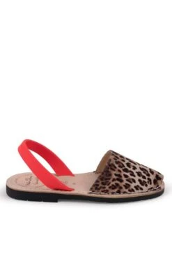 Ladies Animal Sandals -Best Fashion Shoes Shop TA22527LEONEONCORAL 1