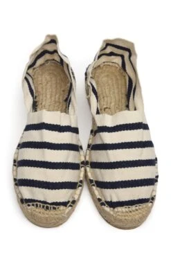 Ladies Toni Pons Stripe Espadrille Shoes -Best Fashion Shoes Shop TA22530ECRUNAVY 4