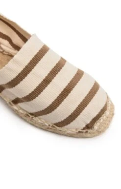 Ladies Toni Pons Stripe Espadrille Shoes -Best Fashion Shoes Shop TA22530ECRUSTONE 2