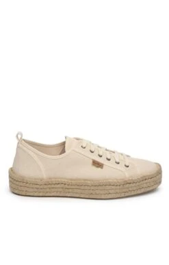 Ladies Toni Pons Canvas Espadrille Sneakers -Best Fashion Shoes Shop TA22531ECRU 1